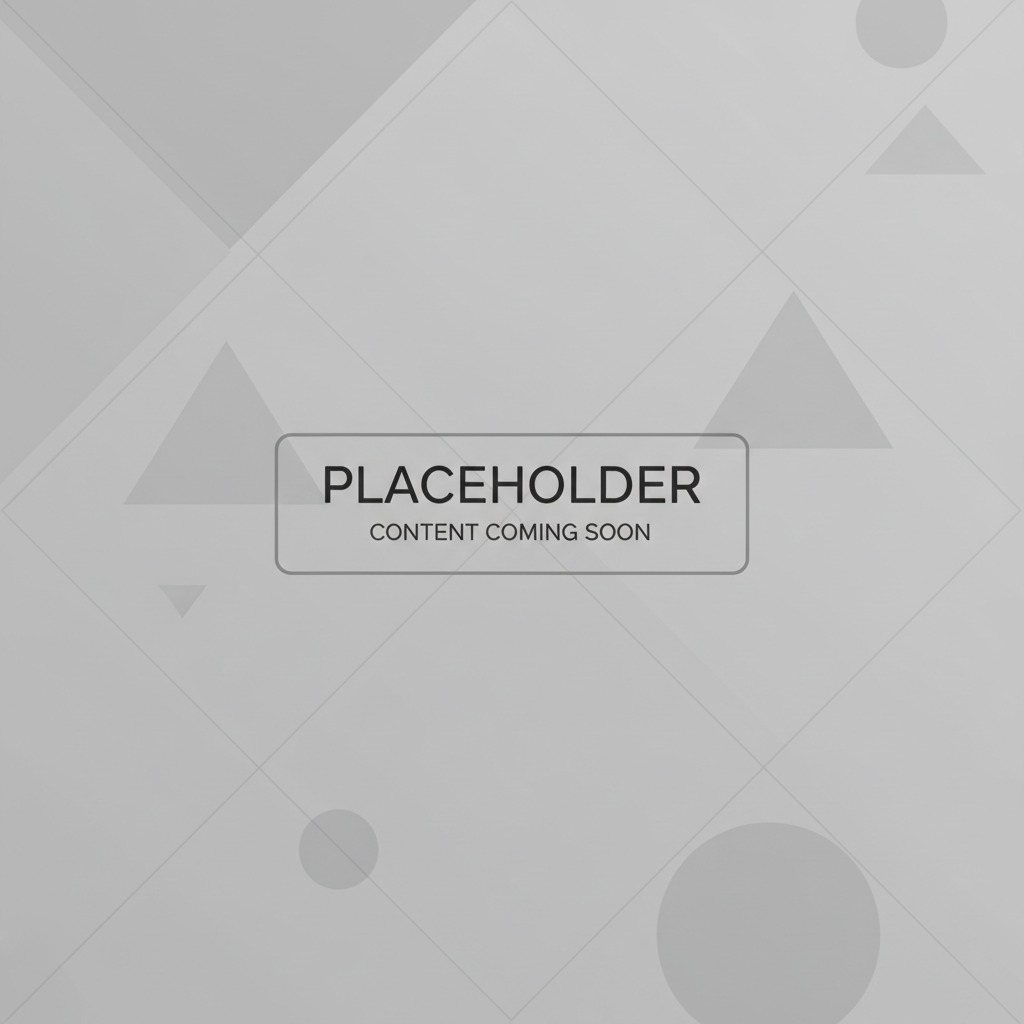 Ein grauer Platzhalter mit geometrischen Formen und dem Text "Placeholder - Content coming soon".